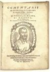 SIMEONI, GABRIELLO. Comentarii sopra alla Tetrarchia di Vinegia, di Milano, di Mantova, et di Ferrara. 1548